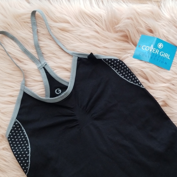 Cover Girl Long Line Racer Back Vest Size X-Small - Picture 4 of 7